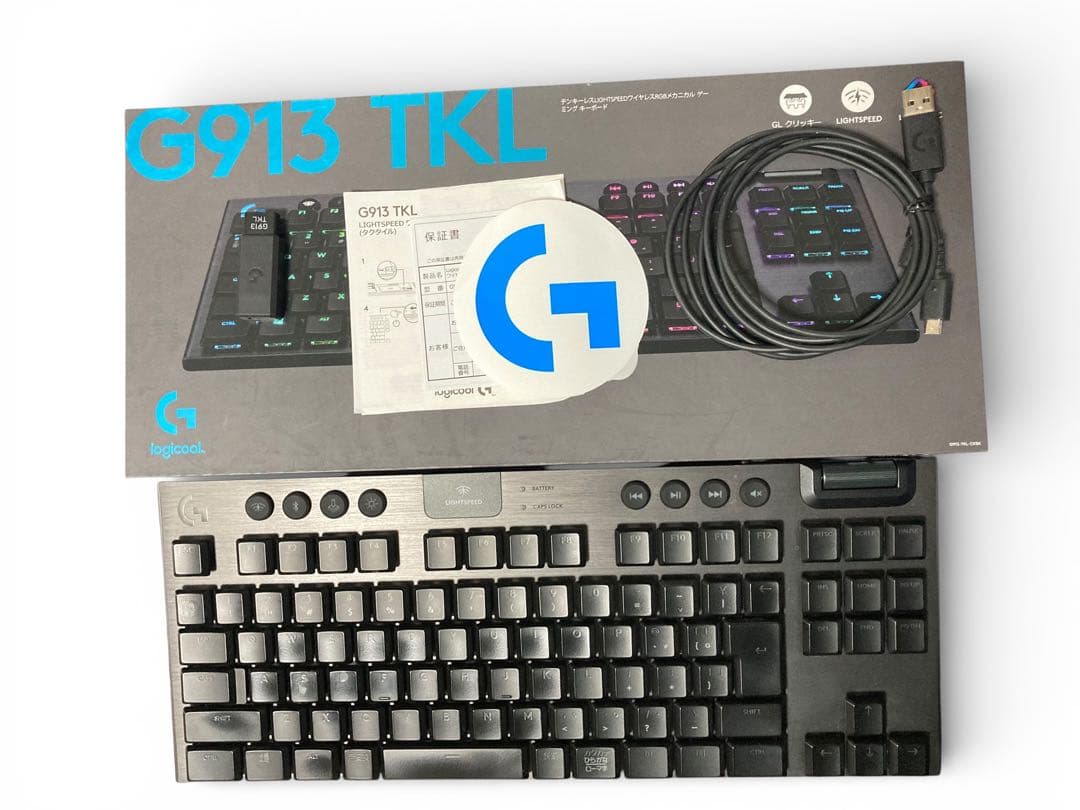 Logicool G913 TKL クリッキー