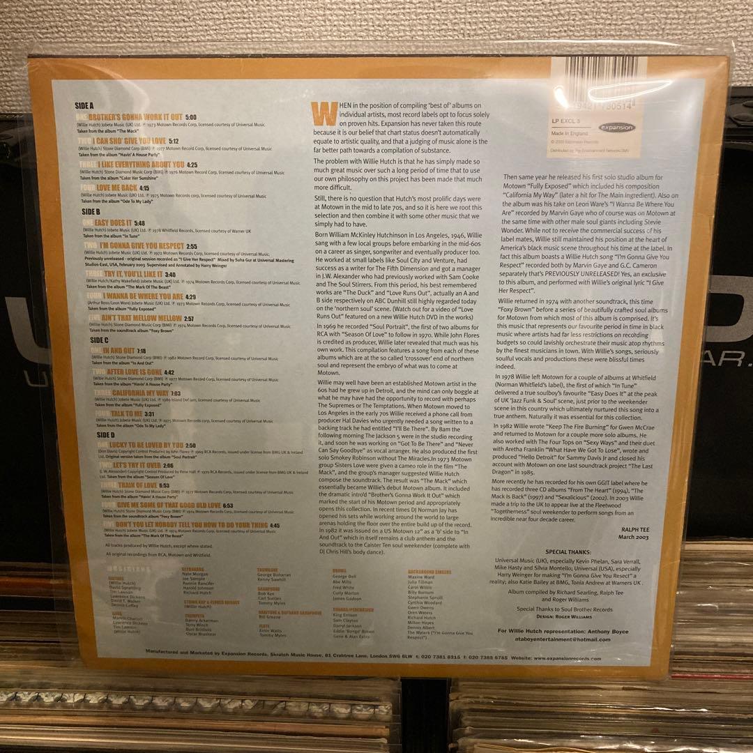 ウィリー・ハッチ Try It You'll Like It 2LP