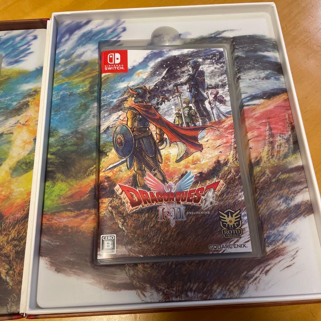 ドラゴンクエストIII・I・II 2本と収納ボックス セット Switchソフト