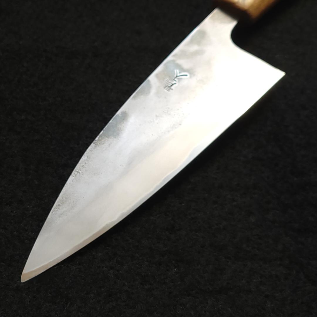 青紙1号 研ぎ直し 万能包丁 150㎜ #9385 月光作 日本製 １点物