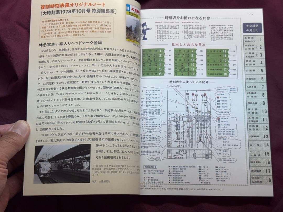レジェンドトレインスタンプラリー時刻表風ノート5冊セット　宇都宮高崎甲府勝田熱海