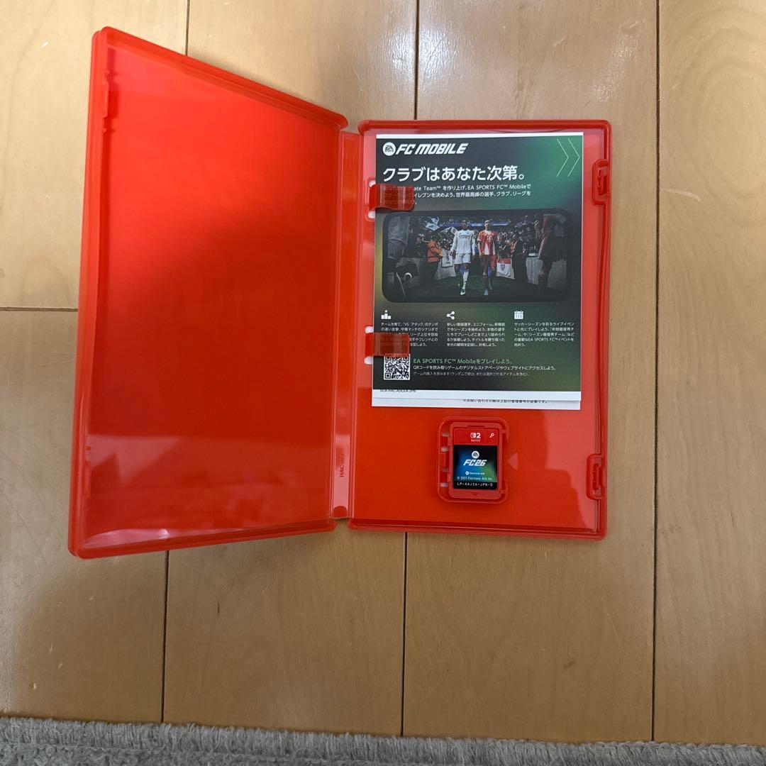 【美品・コード未使用】FC26 FIFA26 Nintendo Switch2
