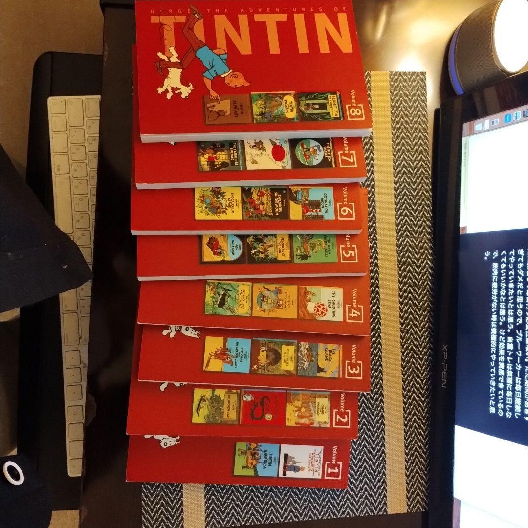THE ADVENTURES OF TINTIN 全8巻セット