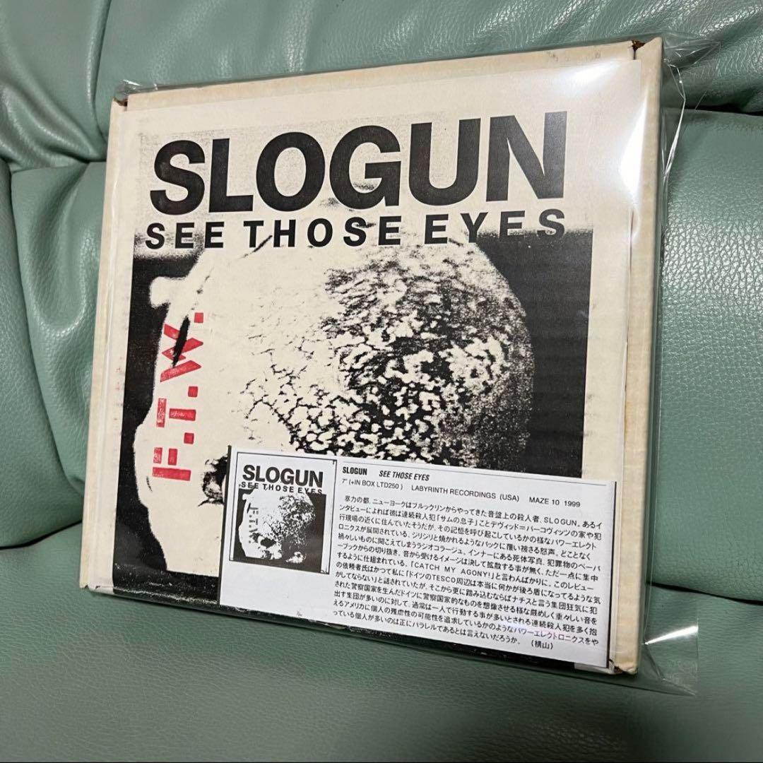 SLOGUN see those eyes Ltd.250 最高傑作7inch