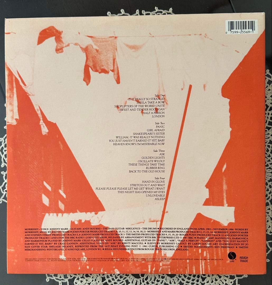 THE SMITHS LOUDER THAN BOMBS オリジナルレコード