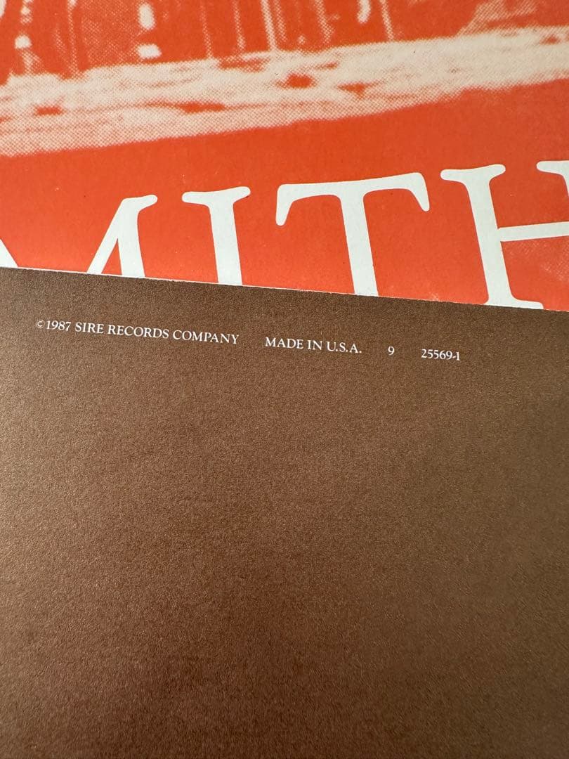THE SMITHS LOUDER THAN BOMBS オリジナルレコード