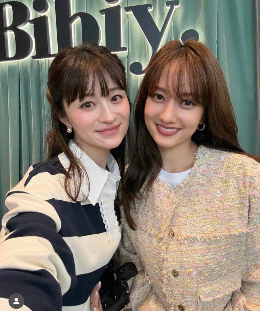 【Bibiy】FRANCINE RUGBY TOP ネイビー