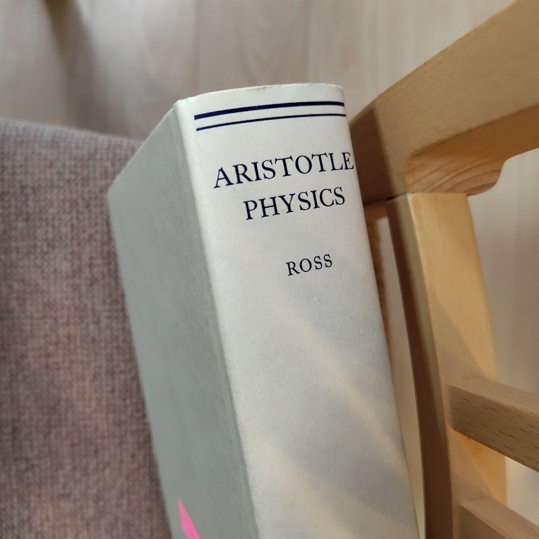 洋書 Aristotle's Physics by Sir David Ross