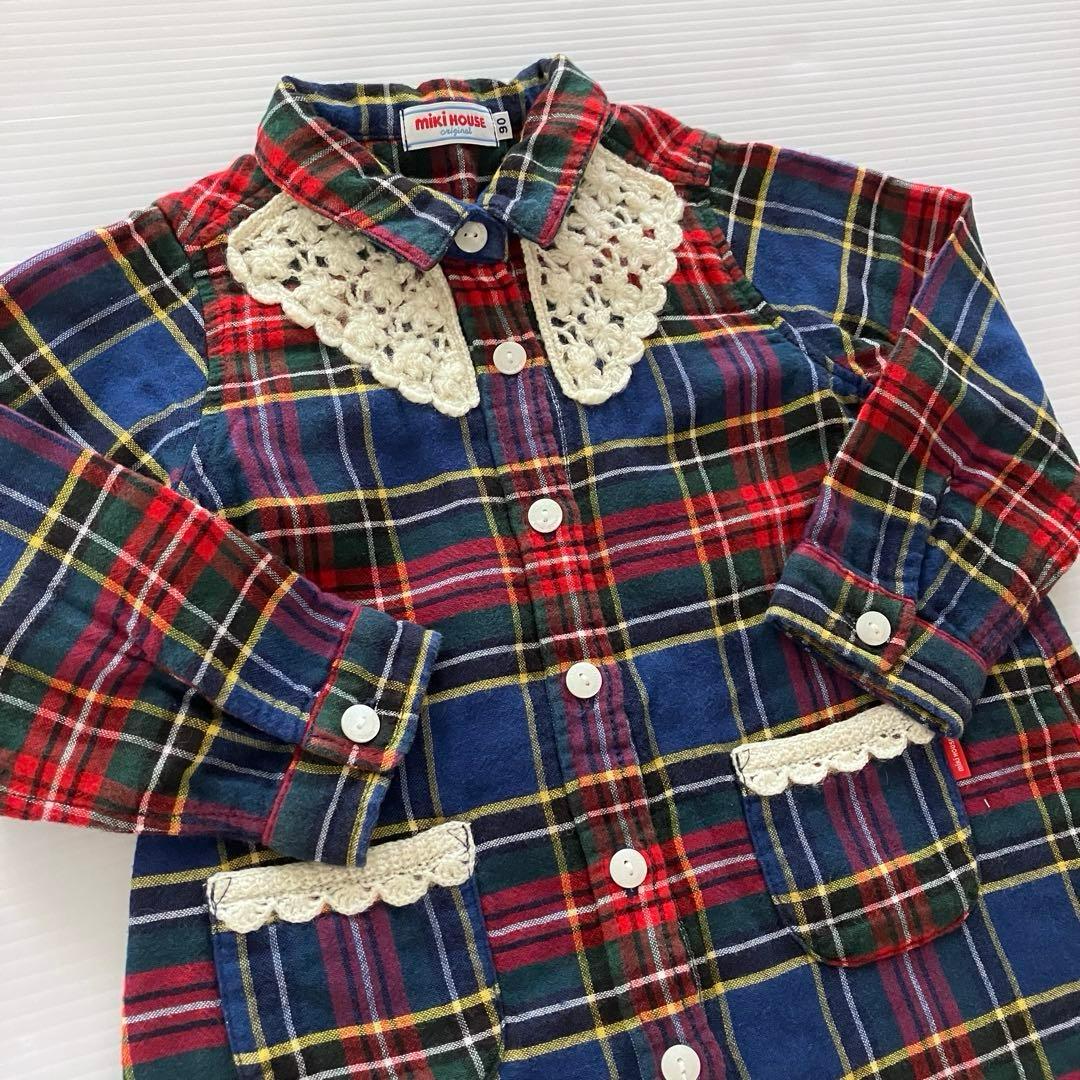 ミキハウス　アウター　トップス　パンツ　10点まとめ売り　90
