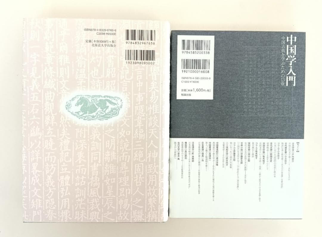 【2冊】中国古典の解釈と分析　佐藤太郎 鄭吉雄 ／中国学入門　二松學舎大学