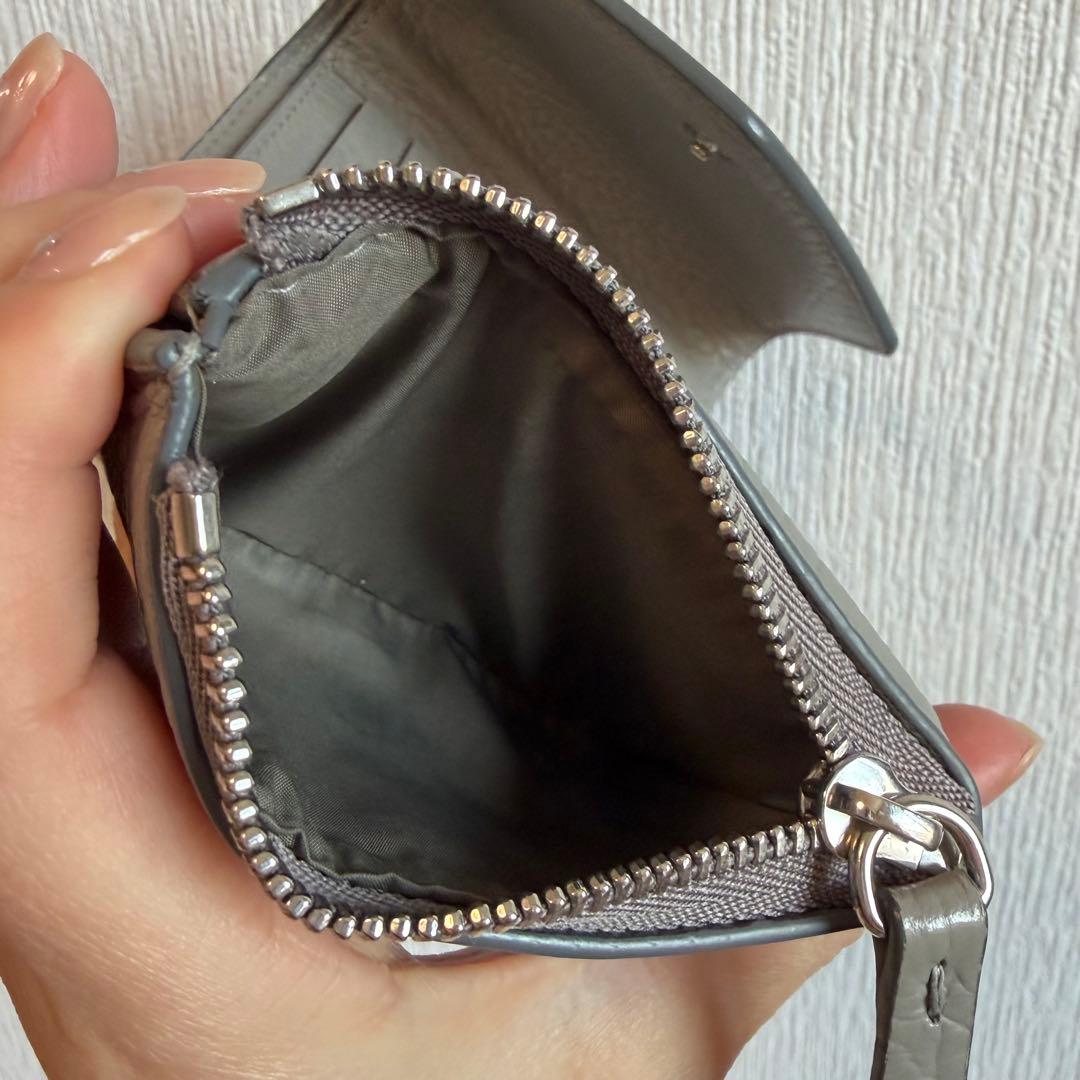 Maison Margiela メゾンマルジェラ 三つ折り財布 グレー