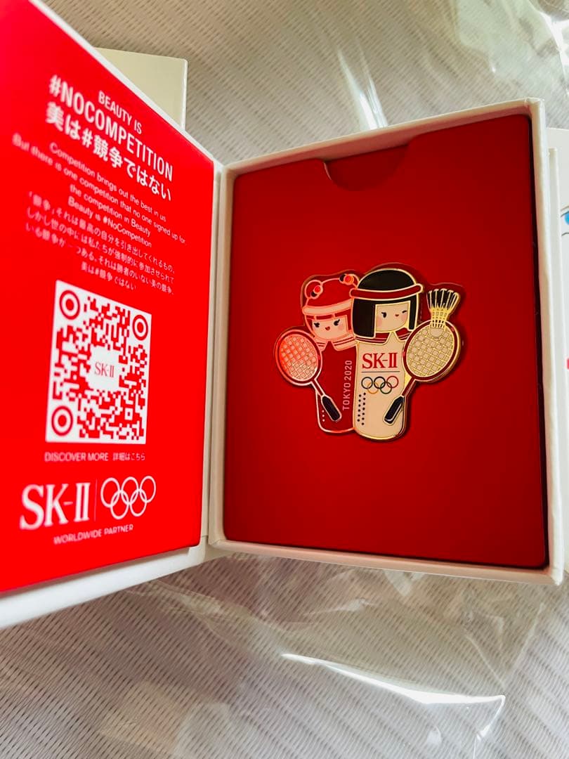 SK-II SK2 ｘ 東京オリンピック ノベルティ ピンバッジ