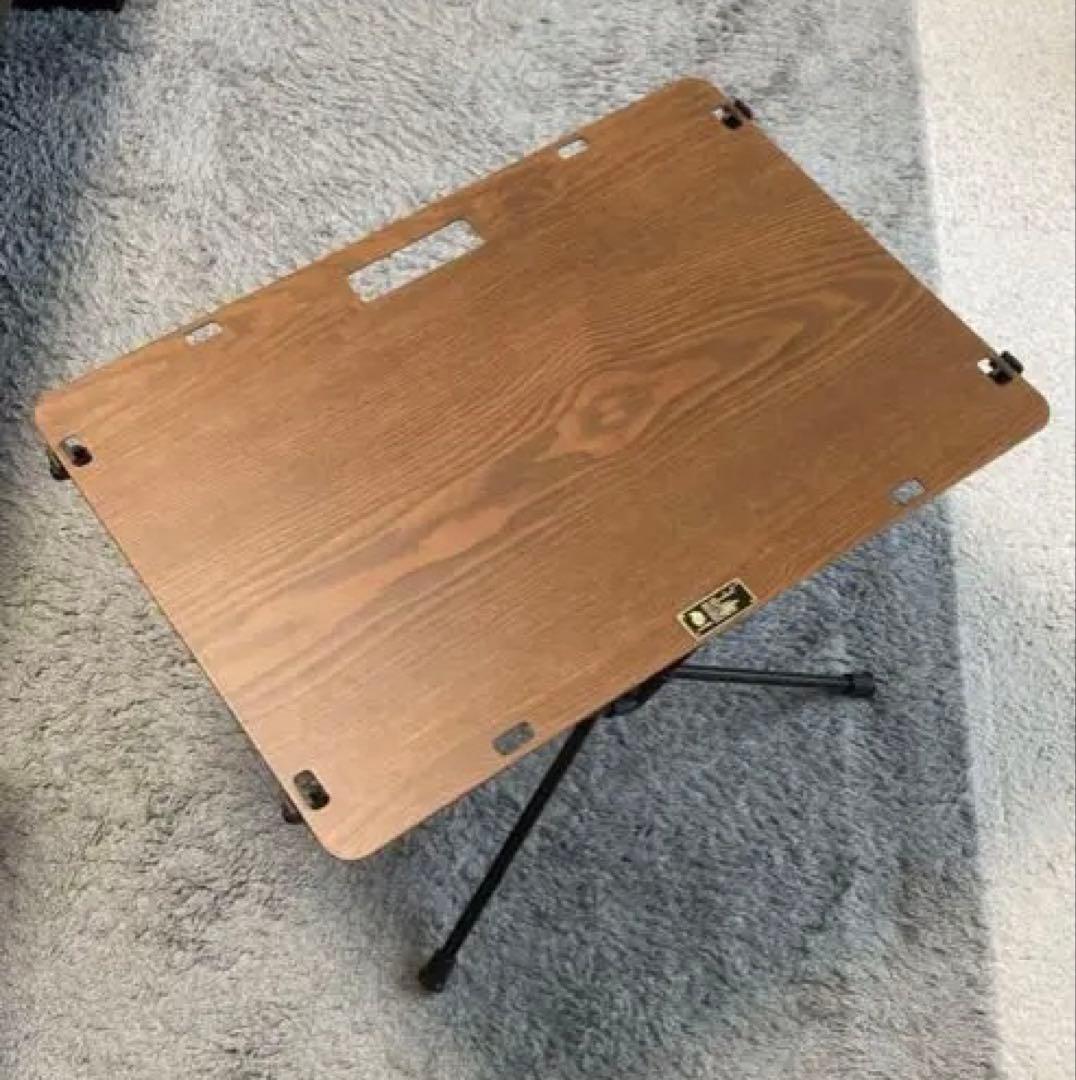 【美品】ridgecourve タクティカルテーブル 木目(ハード)