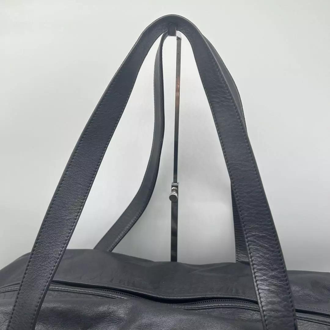 LOEWE 黒 レザー ボストンバッグ　レア
