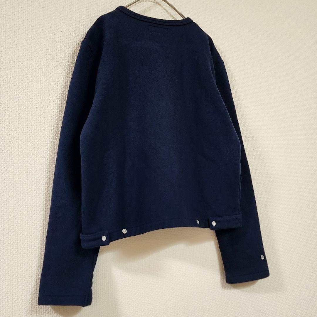 アニエスb　Rosana　コットン メルトン 長袖 カーディガンプレッション M