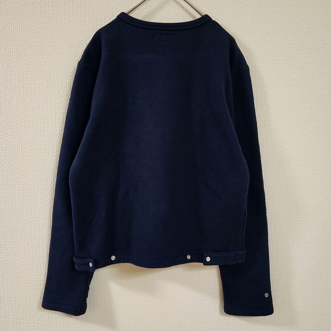 アニエスb　Rosana　コットン メルトン 長袖 カーディガンプレッション M