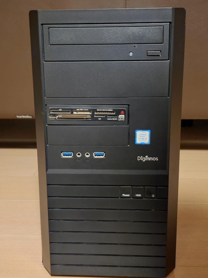 H*u様 ドスパラDiginnos i5/24GB/SSD256GB/Win10