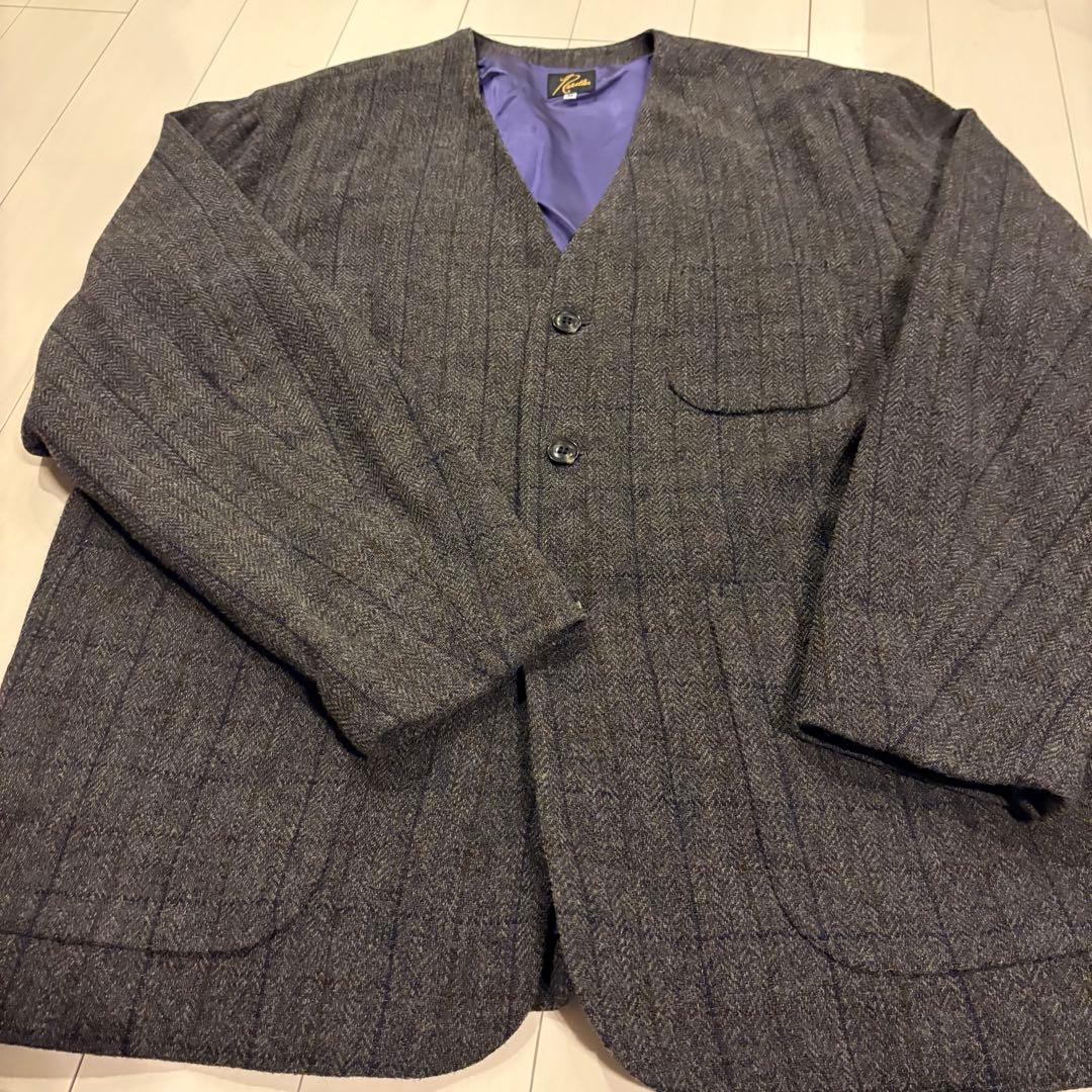 NEEDLESニードルズ　Vネックジャケット　V Neck Jacket M