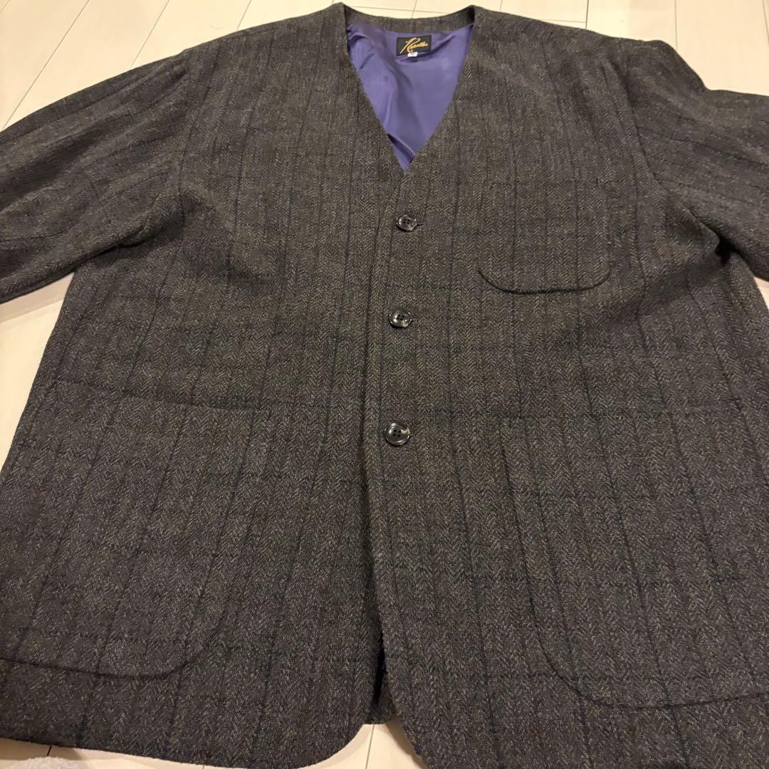 NEEDLESニードルズ　Vネックジャケット　V Neck Jacket M