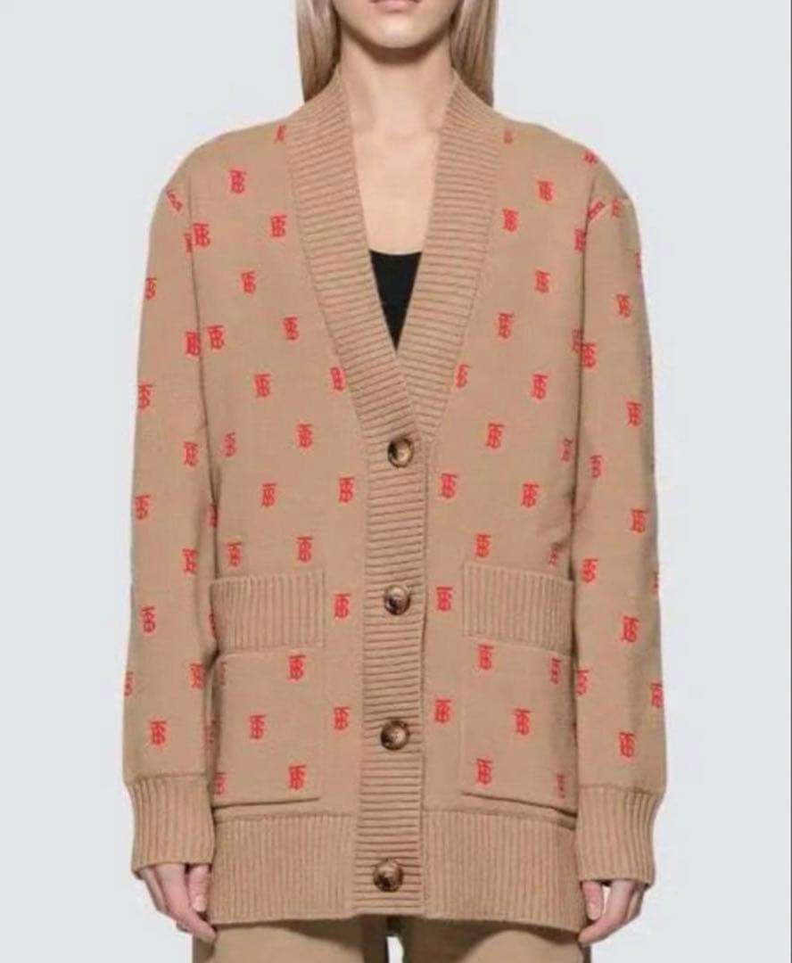 BURBERRY バーバリー モノグラム カーディガン