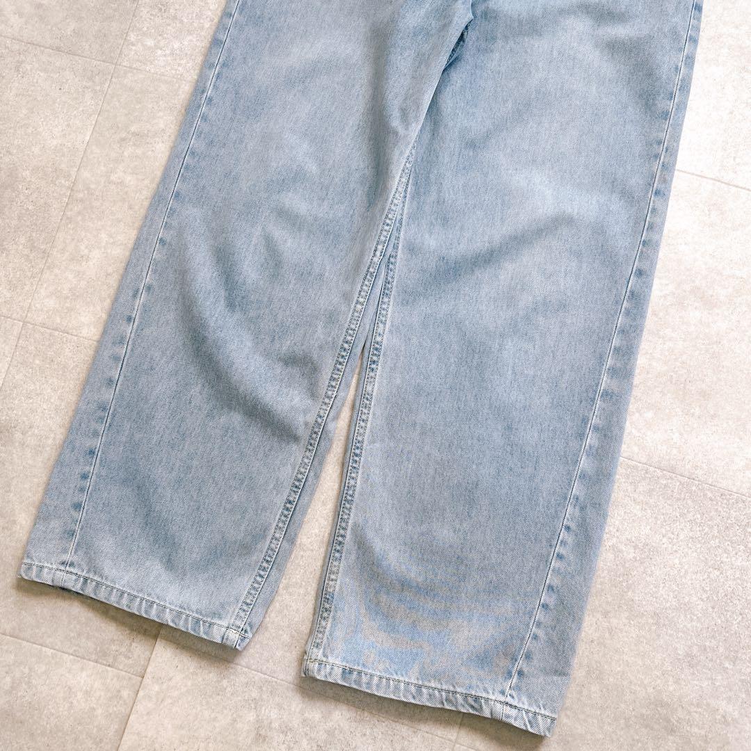 美品✨ SHIPS シップス〈洗濯機可能〉 ドロスト イージーデニムパンツ 現行