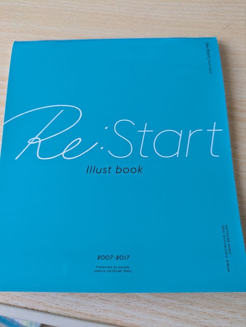 初音ミク 10周年記念 アルバム Re:Start リスタート CD 初回限定版