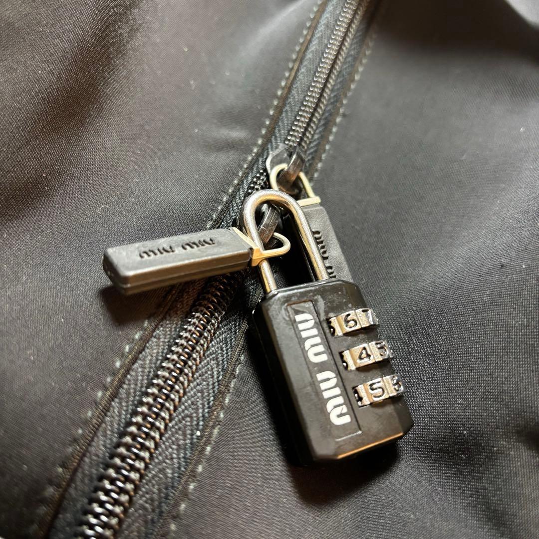 【希少・未使用品】　miumiu 2way ボストンバッグ