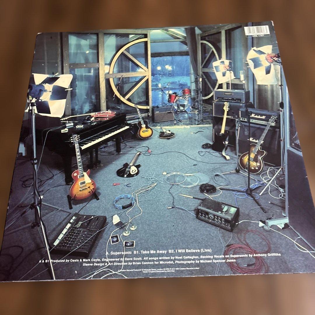 Oasis Take Me Away 12インチレコード