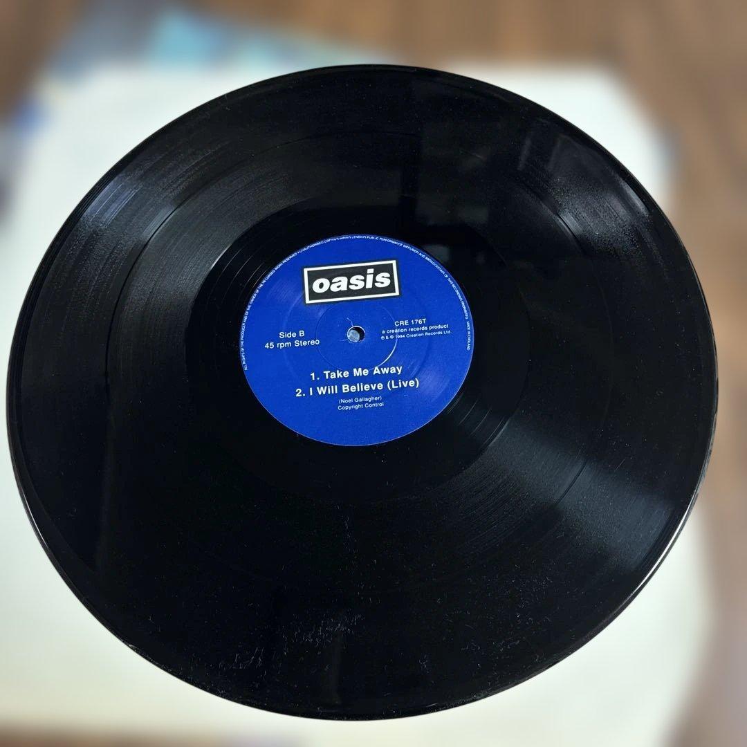 Oasis Take Me Away 12インチレコード