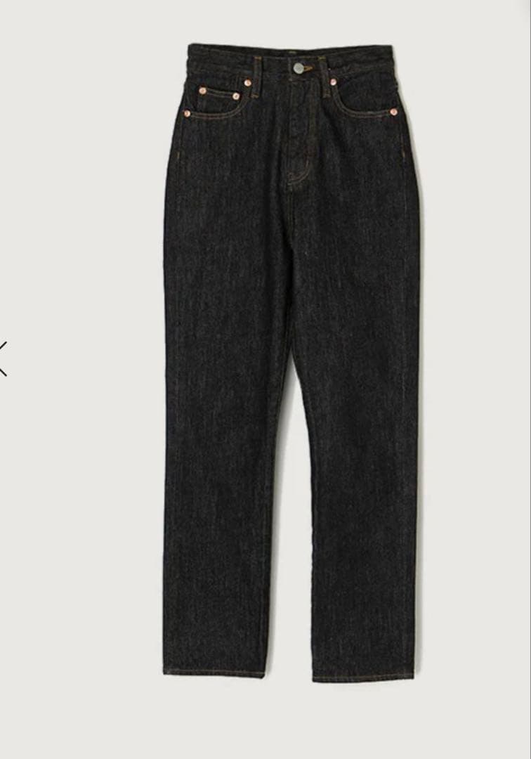 パンツ anuans anuans Slim straight denim