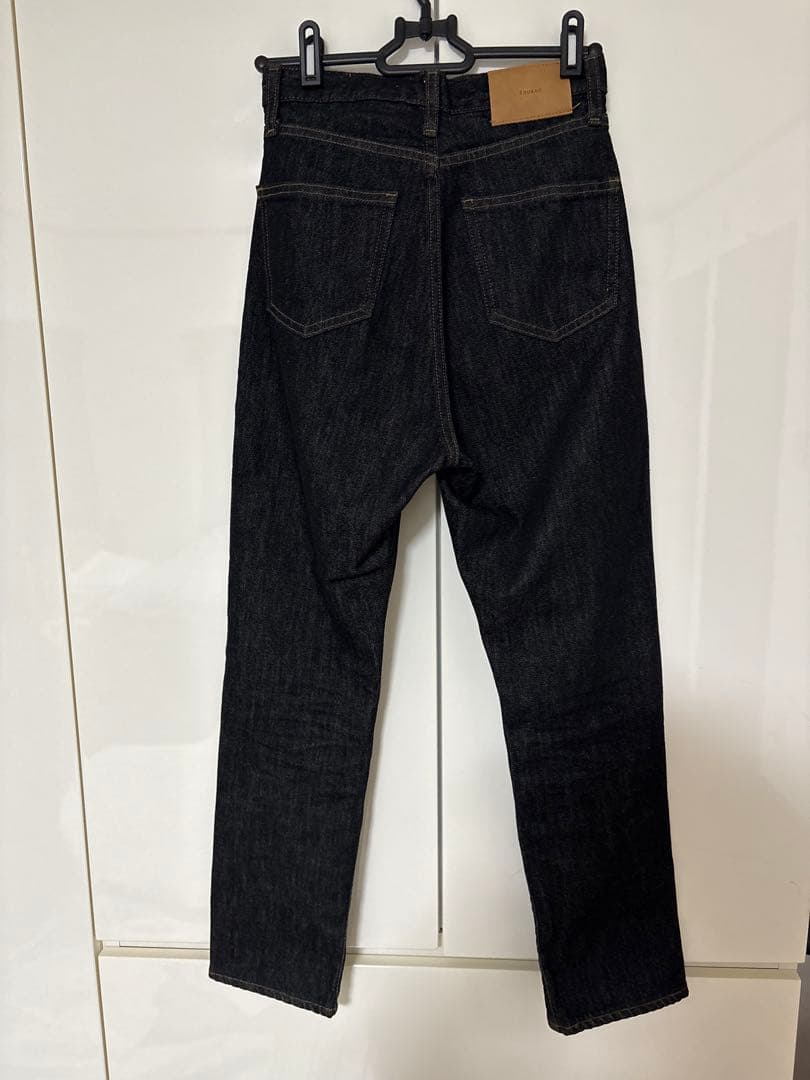 パンツ anuans anuans Slim straight denim
