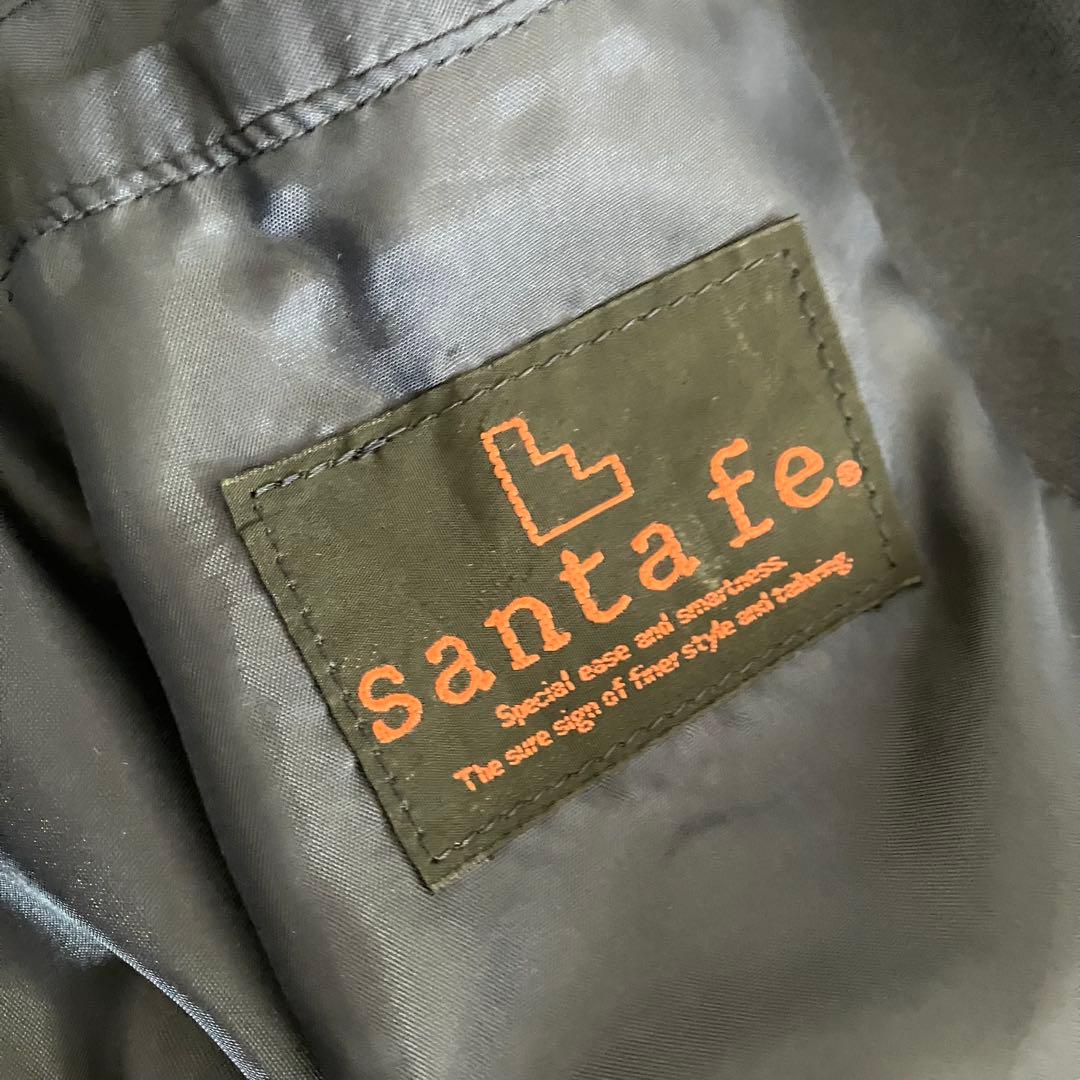 santa fe サンタフェ 刺繍 ロゴ ジップ ブルゾン ジャケット