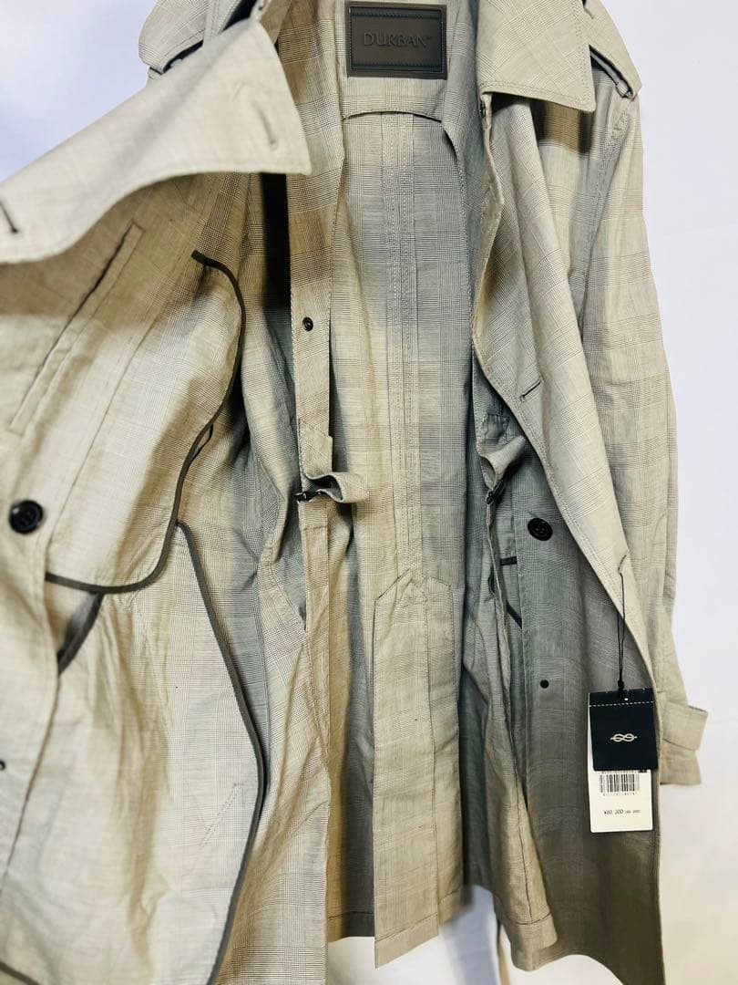 【極美品・定価90300円・タグ付き】D'URBANトレンチコート　XLサイズ