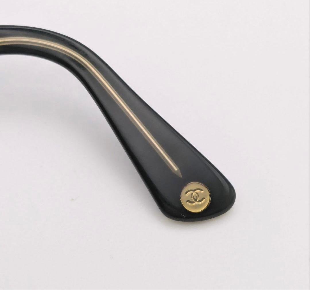 【箱 ケース クロス付き】CHANEL シャネル サングラス イエロー