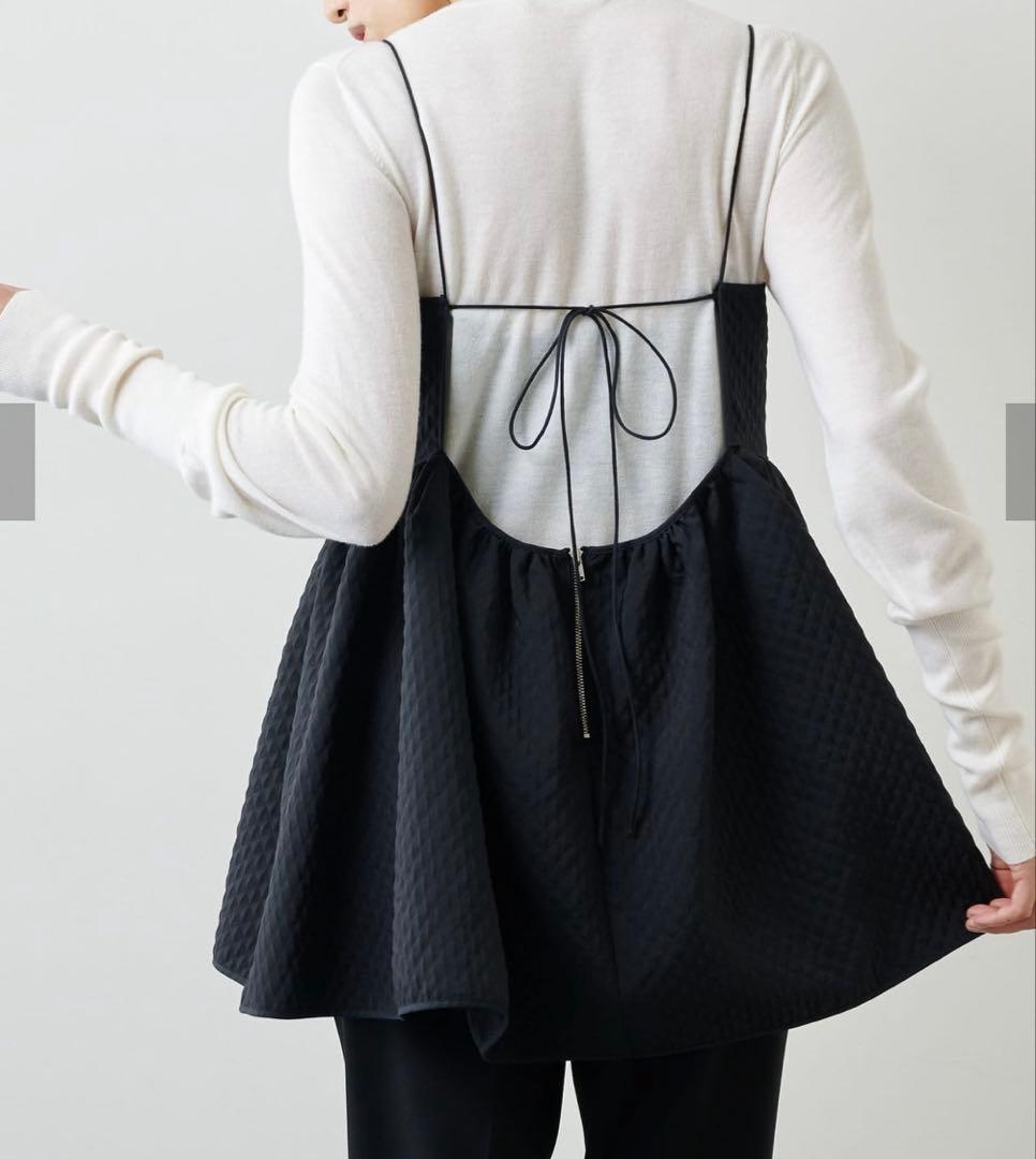 Whim Gazette ジャガードキャミブラウス ✨新品✨
