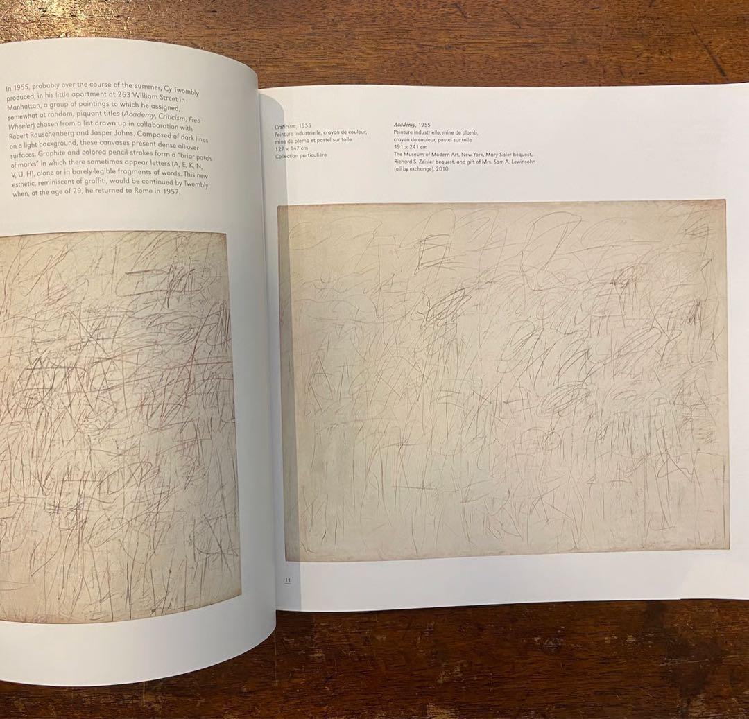 Cy Twombly 画集　サイ・トゥオンブリー