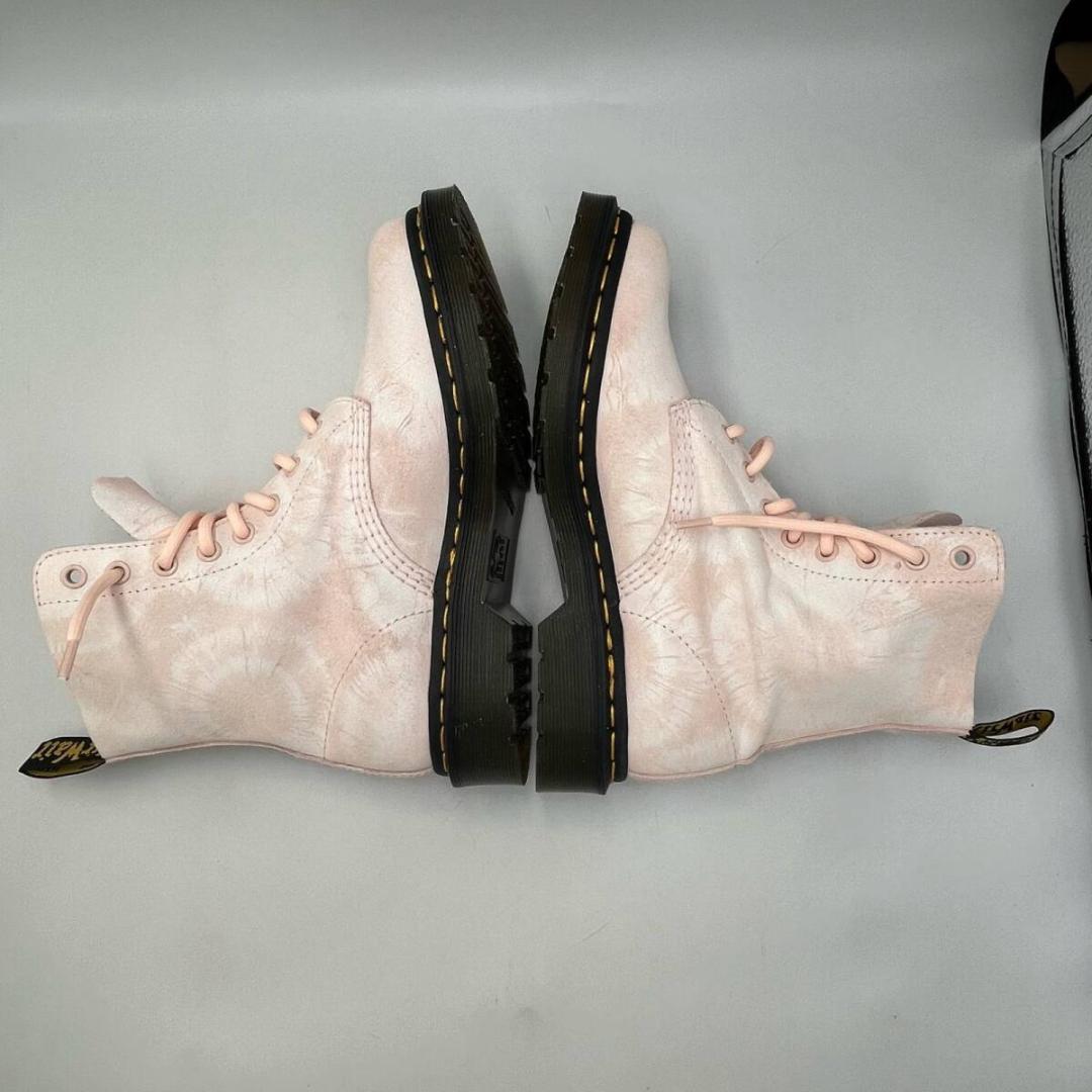 【美品】⭐️ドクターマーチン Dr.Martens ブーツ ピンク スエード風