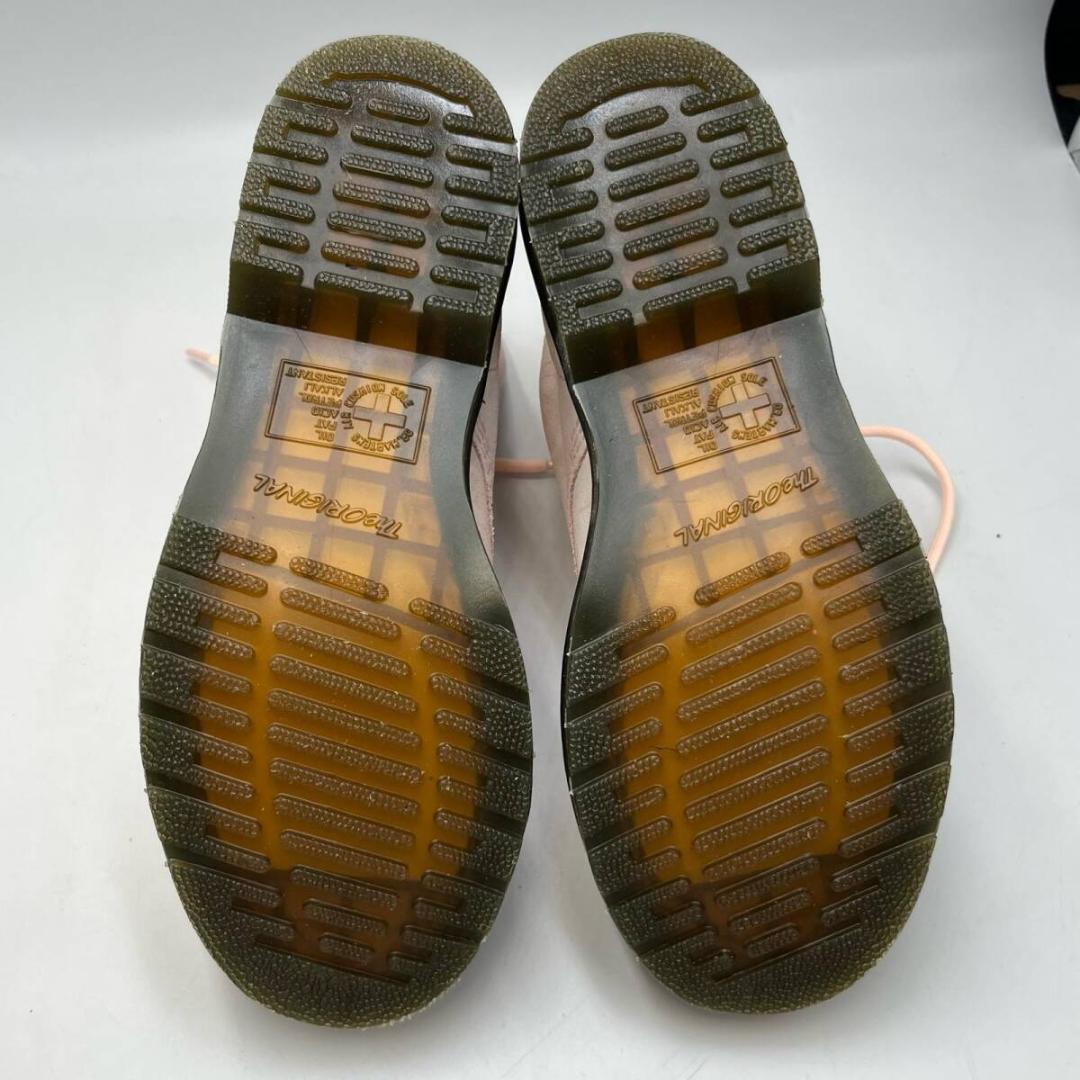 【美品】⭐️ドクターマーチン Dr.Martens ブーツ ピンク スエード風