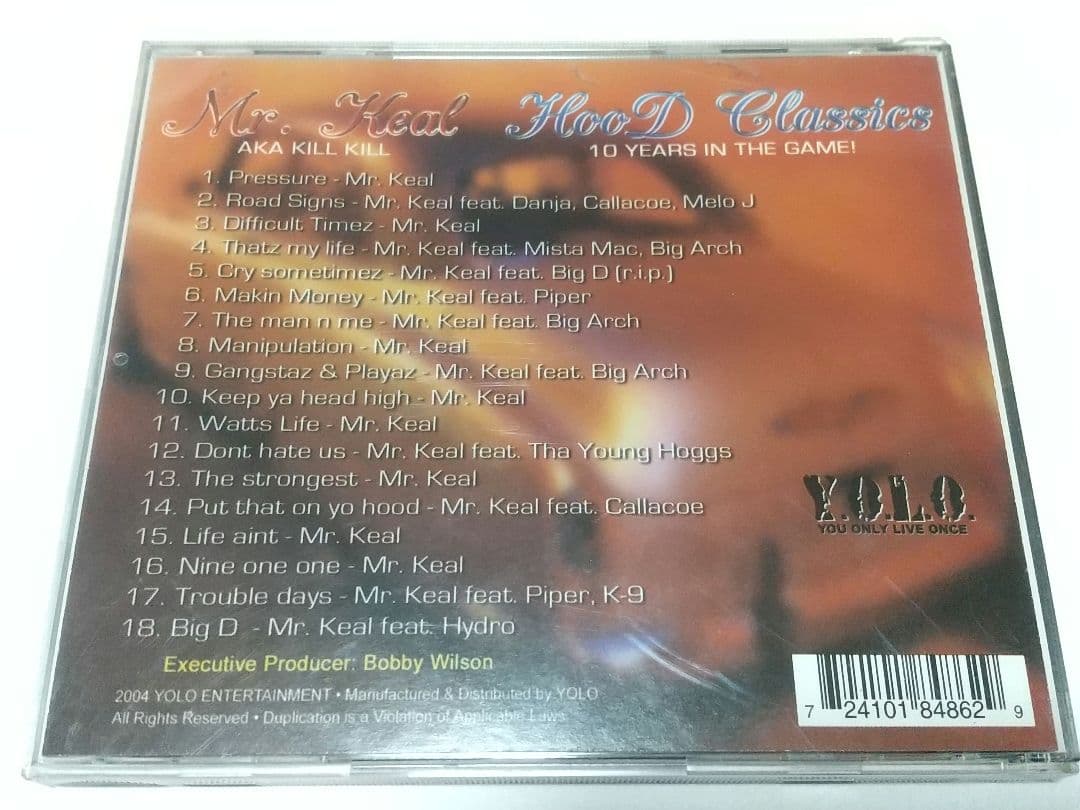 洋楽 Mr. Keal HooD Classics G-Rap G-Funk