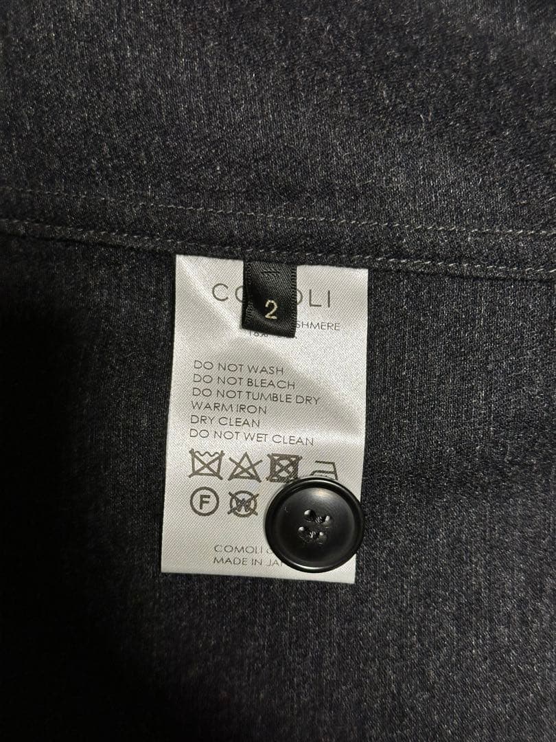 comoli 22aw カシミヤシルク セットアップ