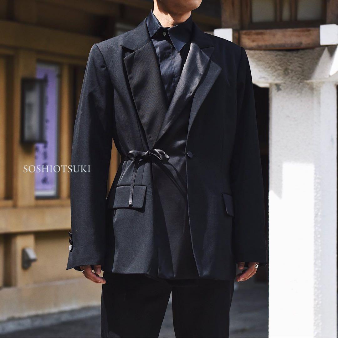 ジャケット・アウター SOSHIOTSUKI 19AW Double Smoking Jacket46