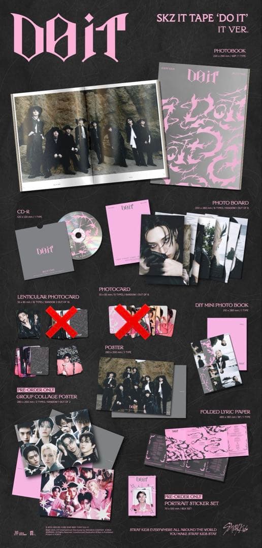 straykids DOiT フィリックス　AppleMusic タワレコ