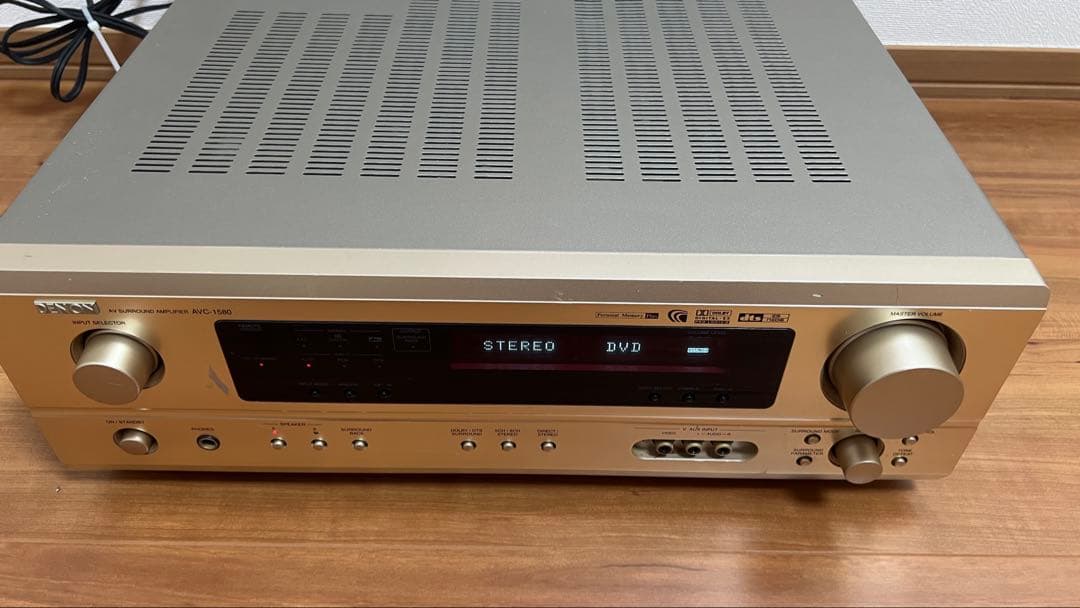 【完動品】 DENON デノン AVC-1580 AVサラウンドアンプ　おまけ付