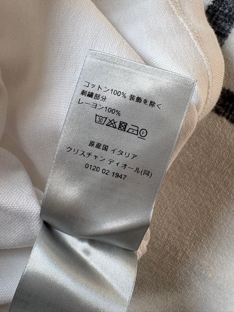 Christian Dior ロゴ Tシャツ ホワイト