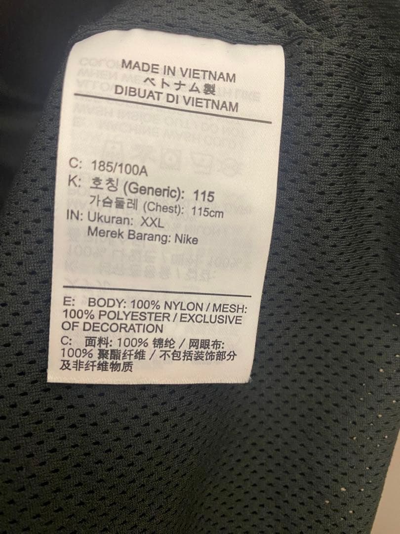24-25 リバプールFC NIKE製 ウィンドランナー アノラックジャケット