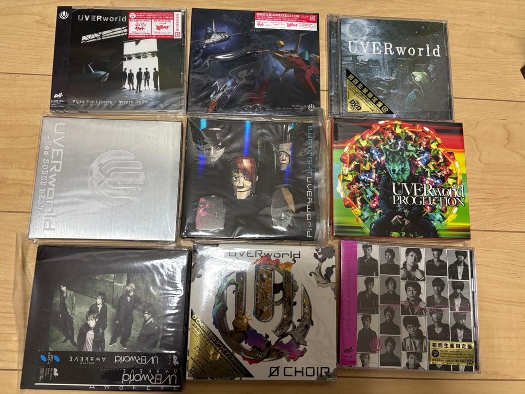 UVERworld ウーバーワールド　CD DVDまとめ売り