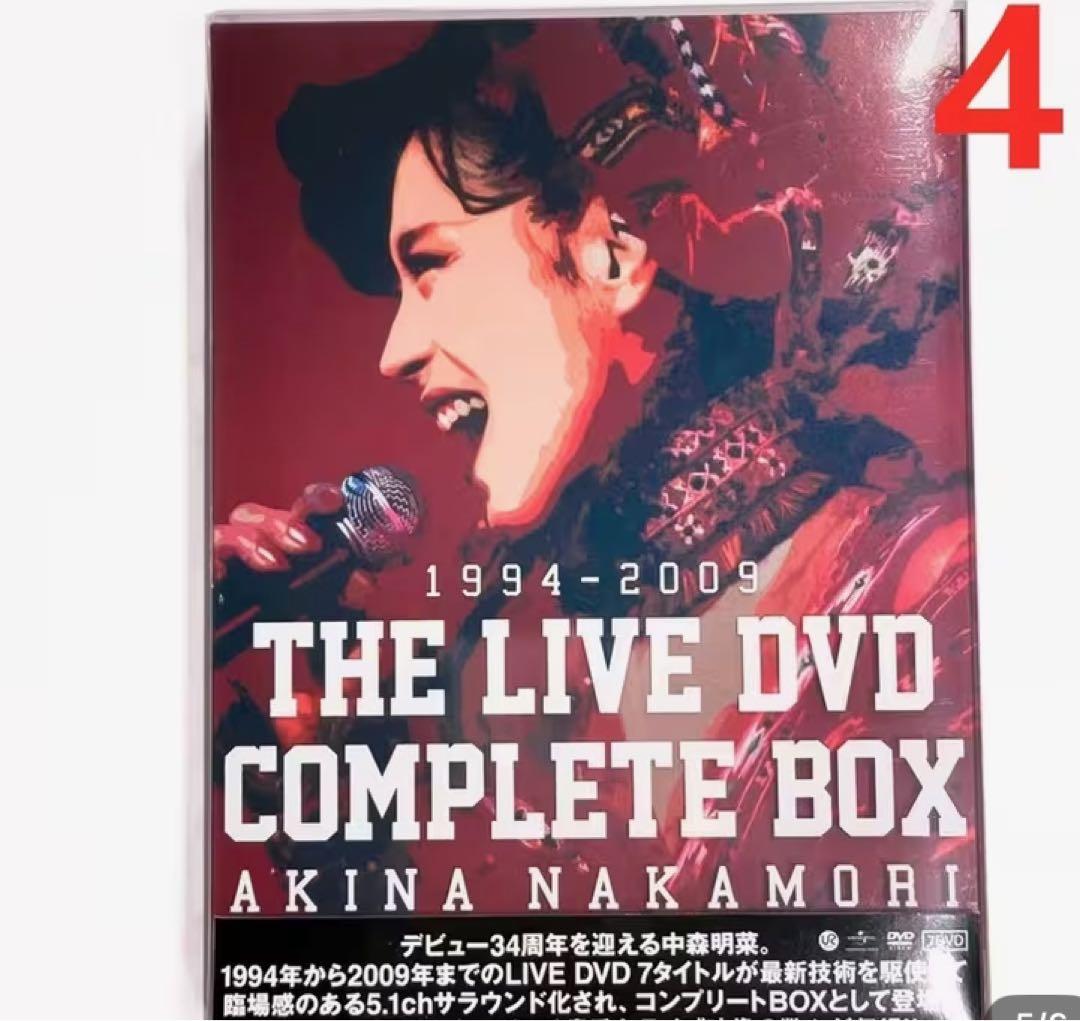中森明菜 DVD BOX 4セット