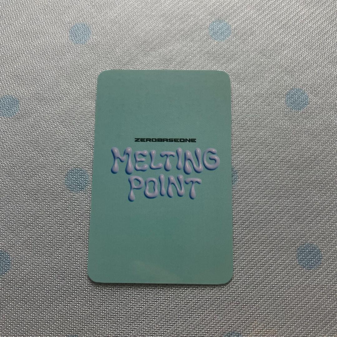 ハンユジン ZB1 melting point サノク 2週目 トレカ