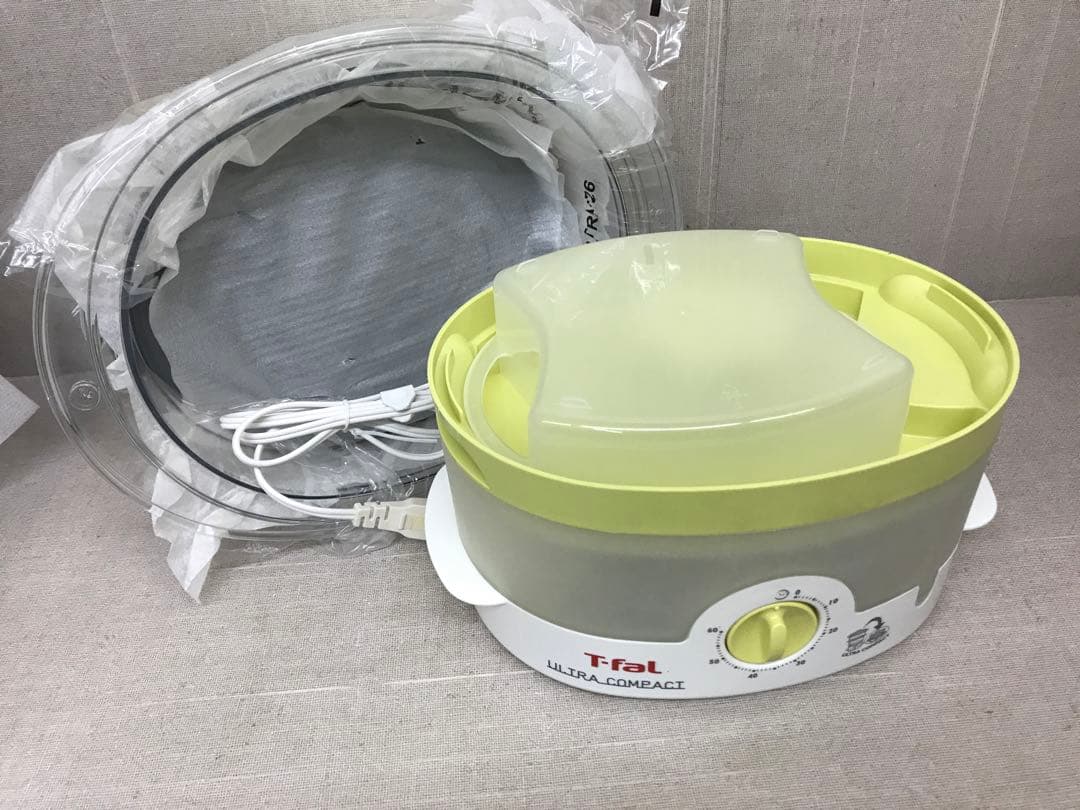未使用品　T-fal スチームクッカー　ウルトラコンパクト　ライム