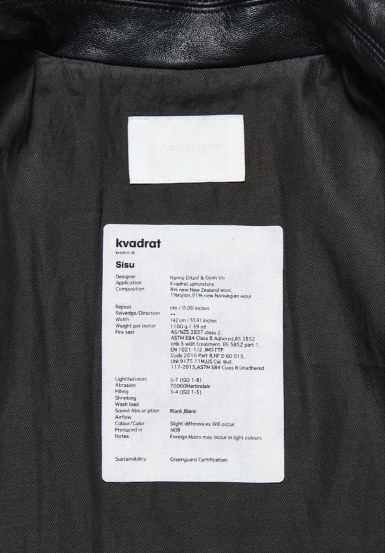 ジャケット・アウター SOPH. kvadrat uniformexperiment fcrb